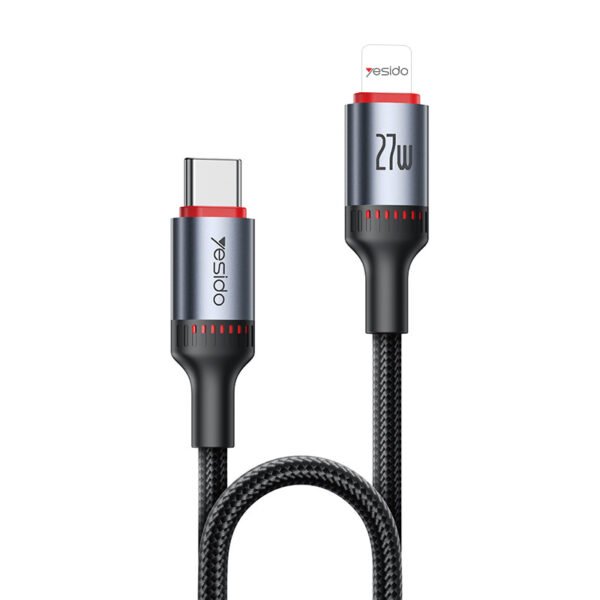 Yesido Type-C to Lightning 27W Fast Charging Data Cable