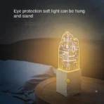 Wall Corner Induction Night Light – USB Rechargeable & Motion Sensor - Image 3