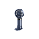 Remax Folding Handheld Fan With Digital Display (Blue) F35