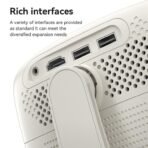 ⁦Yesido Smart Projector – Bluetooth 5.1, 190 Lumens, ABS+PC Body⁩ - الصورة ⁦5⁩