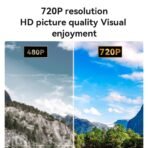 ⁦Yesido Smart Projector – Bluetooth 5.1, 190 Lumens, ABS+PC Body⁩ - الصورة ⁦2⁩