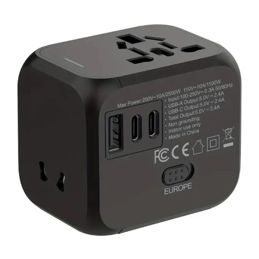Go-Des GD-B612 4-in-1 World Universal Travel Charger
