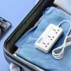 REMAX RP-U153 Kiddy Series 20W Power Strip (1.5M) – White - Image 4