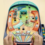 Mini Pinball Tabletop Game Set – 30 Piece Classic Arcade Style - Image 3