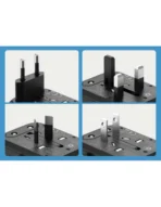 GO-DES Travel Adapter 4-IN-1 Plug - Image 2
