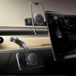 ⁦Remax RM-C41 Magnetic Car Holder (Black)⁩ - الصورة ⁦2⁩