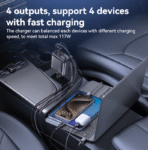 ⁦Yesido Y63 117W Fast Charging Car Charger⁩ - الصورة ⁦16⁩