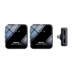Remax One To Two Square Microphone Type-C Plug With 2 Drag K12