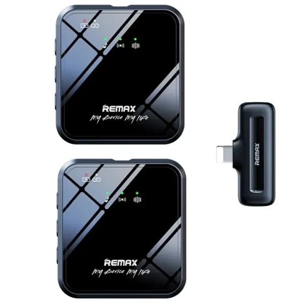 Remax One To Two Square Microphone Iphone Plug With 2 Drag K12