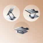 ⁦Remax Rotating Folding Notebook Stand 360 Rotation RM-C09⁩ - الصورة ⁦2⁩