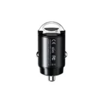 Remax Car Charger USB-A+Type-C Output Car Charger 30W PD+QC RCC359