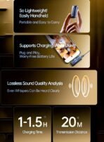 ⁦Remax One-To-Two Wireless Microphone Iphone Plug With 2 Drag K15⁩ - الصورة ⁦3⁩