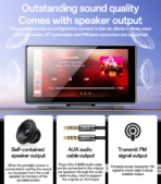 ⁦Yesido 7-Inch Car Audio & Video Navigation System⁩ - الصورة ⁦3⁩