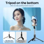 Remax Selfie Stick Tripod For Live Streaming P17 - Image 5