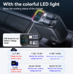 ⁦Yesido Y63 117W Fast Charging Car Charger⁩ - الصورة ⁦7⁩