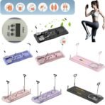 ⁦Multi-Functional Push Up Bar with Resistance Bands, Portable Home Gym, Strength Training Equipment⁩ - الصورة ⁦2⁩