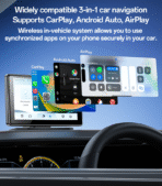 ⁦Yesido 7-Inch Car Audio & Video Navigation System⁩ - الصورة ⁦6⁩