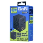 ⁦Remax 65W 1A+4C Multifunctional Travel Adapter RP-U191⁩ - الصورة ⁦3⁩