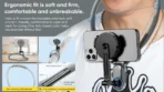 ⁦Mobile Phone Neck Bracket Holder⁩ - الصورة ⁦7⁩