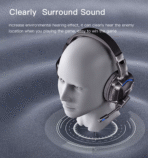 ⁦Yesido Professional Gaming Headset - Model EK01⁩ - الصورة ⁦3⁩