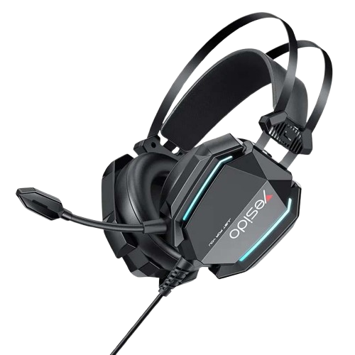 Yesido EK03 Gaming Headset with 50mm Drivers and 7-Color LED