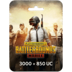 3850 UC PUBG-Gift Card-Glob
