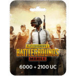 8100 UC PUBG-Gift Card-Glob