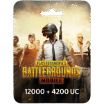 16200 UC PUBG-Gift Card-Glob