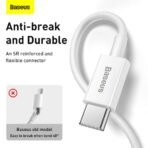 Baseus USB-C to Lightning Cable 20W Fast Charging with Strap - Image 7