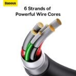 Baseus Superior Series USB to USB-C Cable 65W 1m (Black) - Image 3