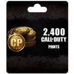 2,400 CALL OF DUTY Points -Gift Card-GCC