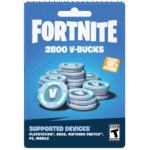 2800 Coin Fortnite Mob-Gift Card-APP