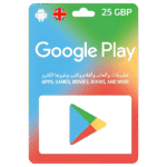 25 GBP GOOGLE PLAY -Gift Cards- UK