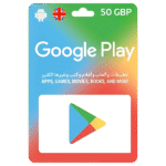 50 GBP GOOGLE PLAY -Gift Cards- UK