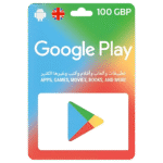 100 GBP GOOGLE PLAY -Gift Cards- UK