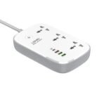 ⁦LDNIO Wi-Fi Smart Power Strip – 3 AC Outlets, 30W Max, 2m Cord⁩ - الصورة ⁦3⁩