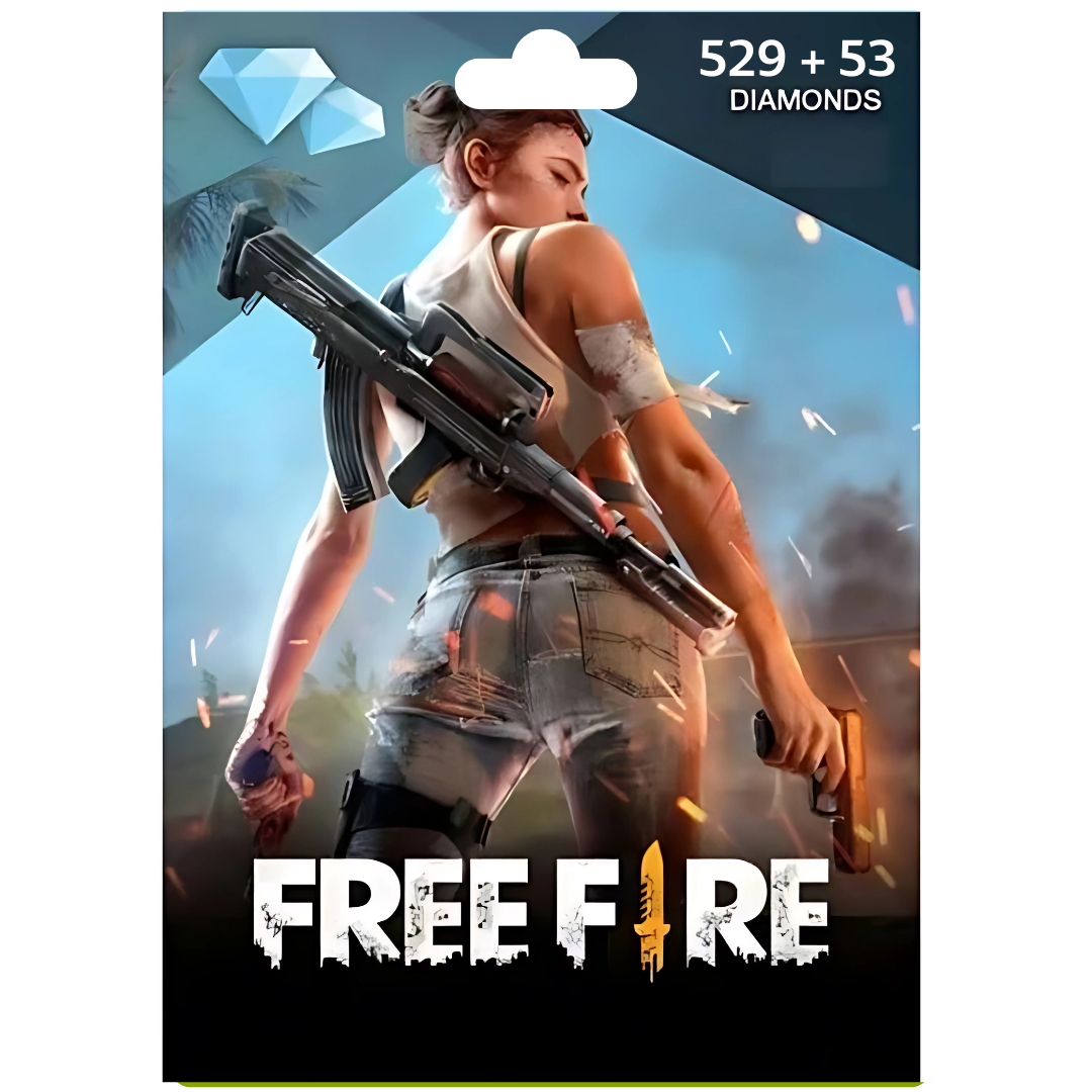 7 582 Diamonds FREE FIRE-Gift Card-Glob - Image 1