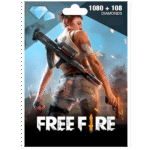 1188 Free Fire Diamonds Gift Card