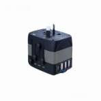 Kakusiga KSC-815 Travel Adapter with 3 USB Ports, Type-C, and Universal Socket - Image 4