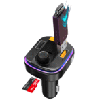 Yesido FM Transmitter PD 20W Y45 Wireless Car Adapter with USB-C and Bluetooth