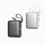 Joyroom Mini Fast Charging Powerbank 10000 MAH With Lightning & Type-C Dual Cables JR-PBF27