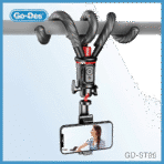⁦Go-Des GD-ST86 Selfie Stick Tripod – Black⁩ - الصورة ⁦3⁩