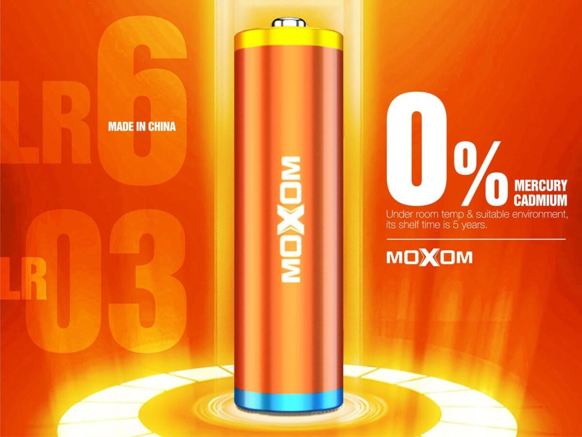 ⁦MOXOM Batteries – Long-Life, Leak-Resistant⁩ - الصورة ⁦3⁩