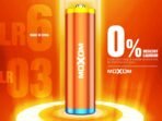 ⁦MOXOM Batteries – Long-Life, Leak-Resistant⁩ - الصورة ⁦3⁩