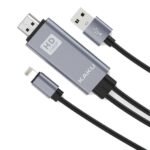 Kakusiga Lightning to HDMI Adapter – HD Display with Charging Support