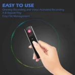 ⁦Remax Digital Voice Recorder – 64GB, Zinc Alloy, Up to 30H Recording⁩ - الصورة ⁦2⁩