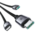 Joyroom S-A21 3-in-1 Fast Charging Cable Type-C to Lightning + Type-C + Micro 1.2m - Image 3