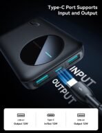 ⁦Joyroom 5000 MAH Mini 2.4A LED Powerbank JR-PBF13⁩ - الصورة ⁦4⁩