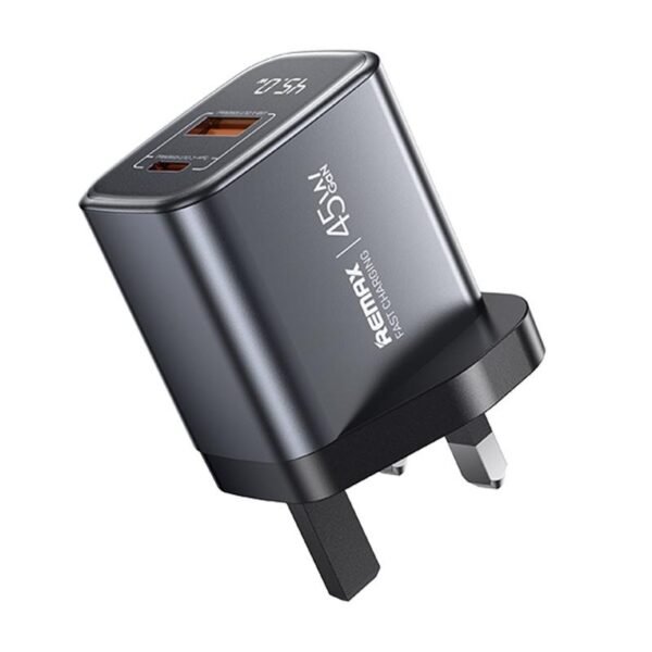 Remax Digital Display Gan Fast Charger 45W U2-AC45W