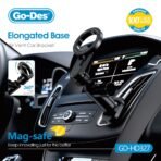 Go-Des Elongated Base Air Vent Bracket Mag-Safe GD-HD327 - Image 2